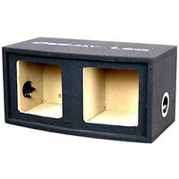 Deejay LED 10" Double Heavy Duty Square Woofer Empty Car Speaker Box