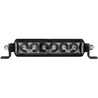 RIGID Single Row - Series PRO 6" SPOT Midnight (Blacked Out Circuit Boards and Chrome Reflectors)