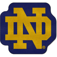 FANMATS NCAA Notre Dame Fighting Irish Damemascot Mat, Team Color, One Size