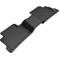 3D MAXpider Custom Fit Kagu Floor Mat (Black) Compatible with Hyundai KONA 2018-2023 - Second Row