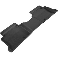 3D MAXpider Custom Fit Kagu Floor Mat (Black) for 2018-2020 Hyundai Elantra GT - 2ND Row