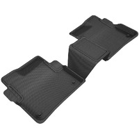 3D MAXpider 2016-2020 Cadillac CT6 Kagu 2nd Row Floormats - Black (L1CD01721509)