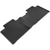 3D MAXpider Custom Fit Kagu Floor Mat (Black) Compatible with Toyota Tacoma Access CAB 2016-2023 - Second Row