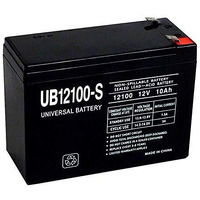 Universal Power Group UB12100-S Rechargeable Sealed 10 amps Lead Acid Automotive Battery