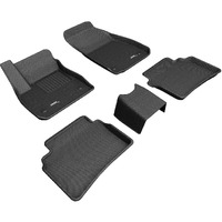 3D MAXpider Custom Fit KAGU Floor Mat (BLACK) for 2018-2020 BUICK REGAL - 1ST ROW 2ND ROW