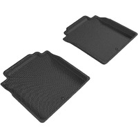 3D MAXpider Custom Fit Kagu Floor Mat (Black) for 2017-2022 Genesis G90-2ND Row