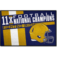 FANMATS 25941 NCAA - Notre Dame Fighting Irish Dynasty Starter Mat Accent Rug - 19in. x 30in. | Sports Fan Home Decor Rug and Tailgating Mat