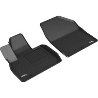 3D MAXpider Custom Fit Kagu Floor Mat (Black) Compatible with Kia Telluride 2020-2025 - Front Row