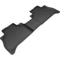 3D MAXpider Custom Fit Kagu Floor Mat (Black) Compatible with BMW X5 (G05) 2019-2025 - Second Row