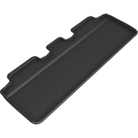 3D MAXpider Custom Fit Kagu Floor Mat (Black) Compatible with Tesla Model Y 5-Seater 2020-2024- Second Row