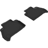 3D MAXpider Custom Fit Kagu Floor Mat (Black) Compatible with BMW X7 (G07) 6-Passenger 2019-2023 - Second Row
