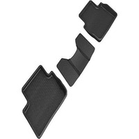 3D MAXpider Custom Fit Kagu Floor Mat (Black) Compatible with Mazda Mazda3 2019-2025 / Cx-30 2020-2025 - Second Row