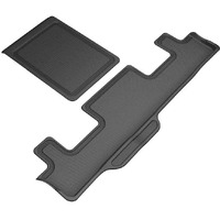 3D MAXpider Custom Fit Kagu Floor Mat (Black) Compatible with Chevrolet/GMC Tahoe/Yukon 2021-2023 - Third Row