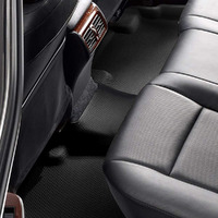3D MAXpider Custom Fit Kagu Floor Mat (Black) for 2020-2022 Ford Explorer - 2ND Row