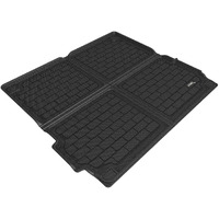 3D MAXpider Custom Fit Behind 2nd Row Kagu Cross Fold Cargo Liner (Black) Compatible with BMW X5 (G05) 2019-2025 - Cargo Liner