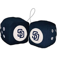 Fremont Die San Diego Padres Fuzzy Dice
