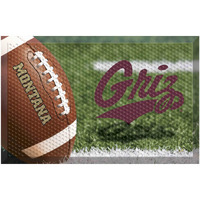 FANMATS 32911 Montana Rubber Scraper Door Mat