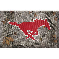 FANMATS 32892 SMU Rubber Scraper Door Mat