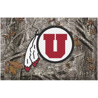 FANMATS 32885 Utah Rubber Scraper Door Mat