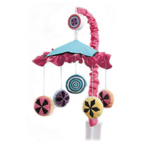 One Grace Place Magical Michayla Mobile, Pink and Turquoise