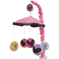 One Grace Place Sassy Shaylee Mobile, Black, Pink, and Purple