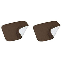 Quilted Waterproof Seat Protector - Size -20 X 21 - Brown Color - Pack of 2