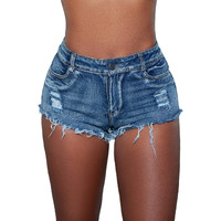 BeWicked 89549: Curves for Days Shorts Blue L
