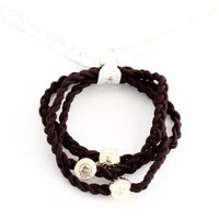 Knotty Signature Braided Pony Set of 3