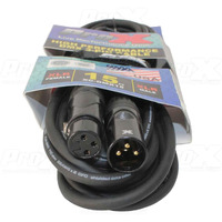 Prox XC-DMX15, DMX XLR3-M to XLR3-F High Performance Cable - 15 Feet