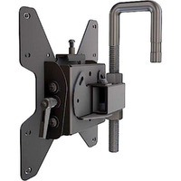 Crimson P37H Pivoting Arm with Hook Mount Attachment for 13" to 46" Flat Panel Screens, Black, 80lb Weight Capacity, 200x200mm Max Mounting Pattern, Depth from Wall 2.97", Tilt +15/-15