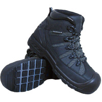S Fellas by Genuine Grip 6200-13M Mens Trekker Comp Toe Puncture Resistant Work Boot Black - Size 13