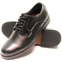 GENUINE GRIP 940-10.5W Oxford Dress Shoes,Women,Black,PR