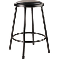 NPS 24" Heavy Duty Vinyl Padded Steel Stool