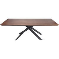 New Pacific Direct Moreno 87" Dining Table, Walnut, Gray