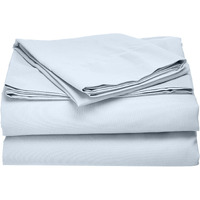 Madison Park 3M Microcell Bed Sheet Set Color Fast, Wrinkle and Stain Resistant, Soft Sheets with 16" Deep Pocket All Season, Cozy Bedding-Set, Matching Pillow Case, Cal King, Blue, 4 Piece