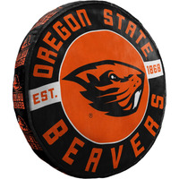 Northwest NCAA Oregon State Beavers Round Cloud Pillow, 15", Team Colors