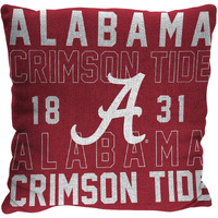 The Northwest Company 1COL/13002/0018/RET: 20" Jacquard Pillow Stacked - Alabama