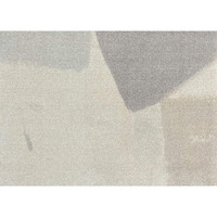 HomeRoots 526176 2 x 3 ft. Taupe Abstract Machine Tufted Rectangle Area Rug with UV Protection