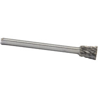 Drill America SN-51 Carbide Burr/Rotary File Inverted Cone Double Cut for Die Grinder 1/4" Dia. x 1/4" Cut Length with 1/8" Shank and 1-1/2" Overall Length, DUL Series