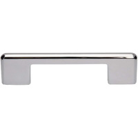 Utopia Alley Taylor Pull Handle - Decorative Cabinet Drop Pull Handles for Cabinets and Drawers - Finished Polished Chrome - Metal Drawer Pull Handle, 3.78" Center to Center (1)