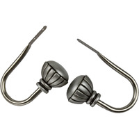 Rod Astamoda Yulania Holdback Pair - Satin Nickel