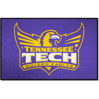 FANMATS 196 Tennessee Tech Golden Eagles Starter Mat Accent Rug - 19in. x 30in. | Sports Fan Home Decor Rug and Tailgating Mat