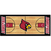 FANMATS - 8261 NCAA University of Louisville Cardinals Nylon Face Basketball Court Runner 30"x72"