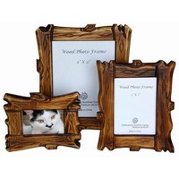 Sunshine Trading ST-11-5 Handmade Wood Photo Frame - 3.5 x 5 Inch