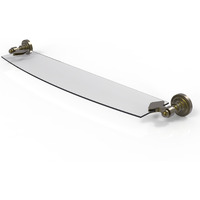 Dottingham Bathroom Shelf Finish: Antique Brass, Size: 28"