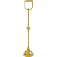 Allied Brass TS-24C-PB Free Holder Toilet Tissue Stand, Polished Brass