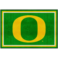 University of Oregon 5ft. x 8 ft. Plush Area Rug