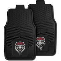 FANMATS New Mexico Lobos Heavy Duty Car Mat Set - 2 Pieces