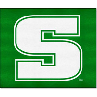 FANMATS 2918 Slippery Rock The Rock Tailgater Rug - 5ft. x 6ft. Sports Fan Area Rug, Home Decor Rug and Tailgating Mat