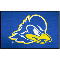 FANMATS NCAA University of Delaware Fightin' Blue Hens Nylon Face Starter Rug , 19"x30"